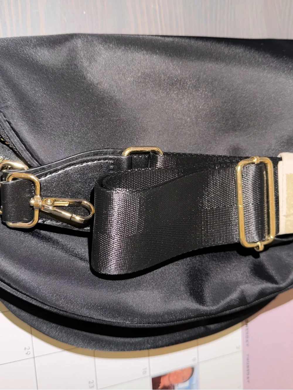 EMMAFY GoFree Crossbody Solid Black